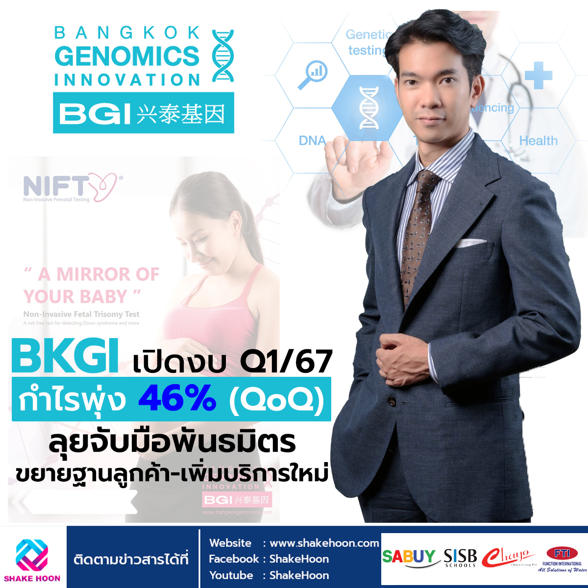 BKGI เปิดงบ Q1/67 กำไรพุ่ง 46% (QoQ) ลุยจับมือพันธมิตรขยายฐานลูกค้า-เพิ่มบริการใหม่